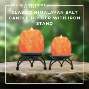 Classic Candle Holder with Iron Stand