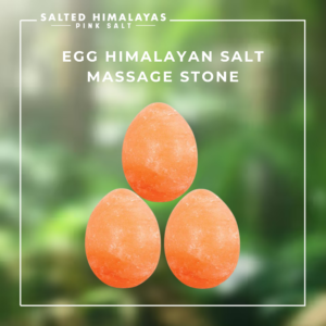 Egg Salt Massage Stone
