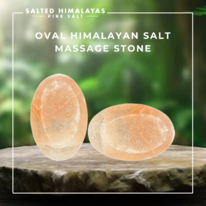 Oval Salt Massage Stone