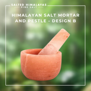 Salt Mortar and Pestle - Design B