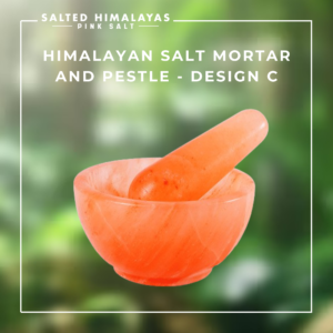 Salt Mortar and Pestle - Design C
