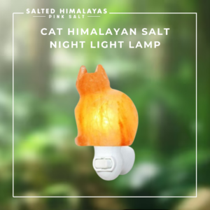 Cat Salt Night Light Lamp