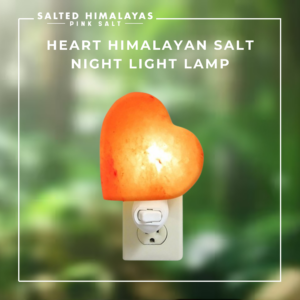 Heart Salt Night Light Lamp