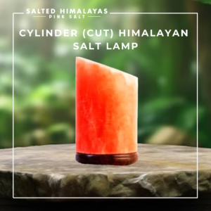 Cylinder (Cut) Salt Lamp