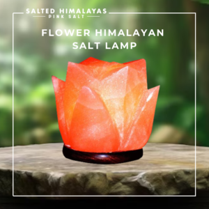 Flower Salt Lamp