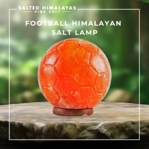 Football Salt Lamp
