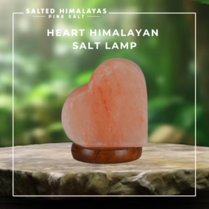 Heart Salt Lamp