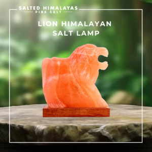 Lion Salt Lamp