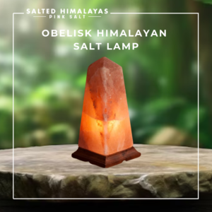 Obelisk Salt Lamp