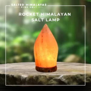 Rocket Salt Lamp