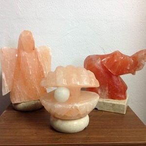 Sculpted Salt Lamps
